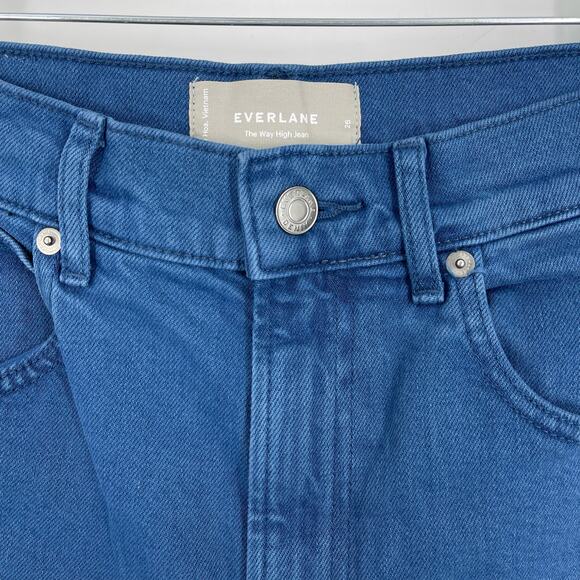 Everlane The Way High Jean Blue Size 26 NWOT - Picture 4 of 8